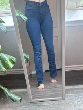 Nine West Boot Cut Jeans in Classic Blue Wash